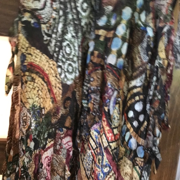 URU silk maxi dress (nwot) - Picture 3 of 5